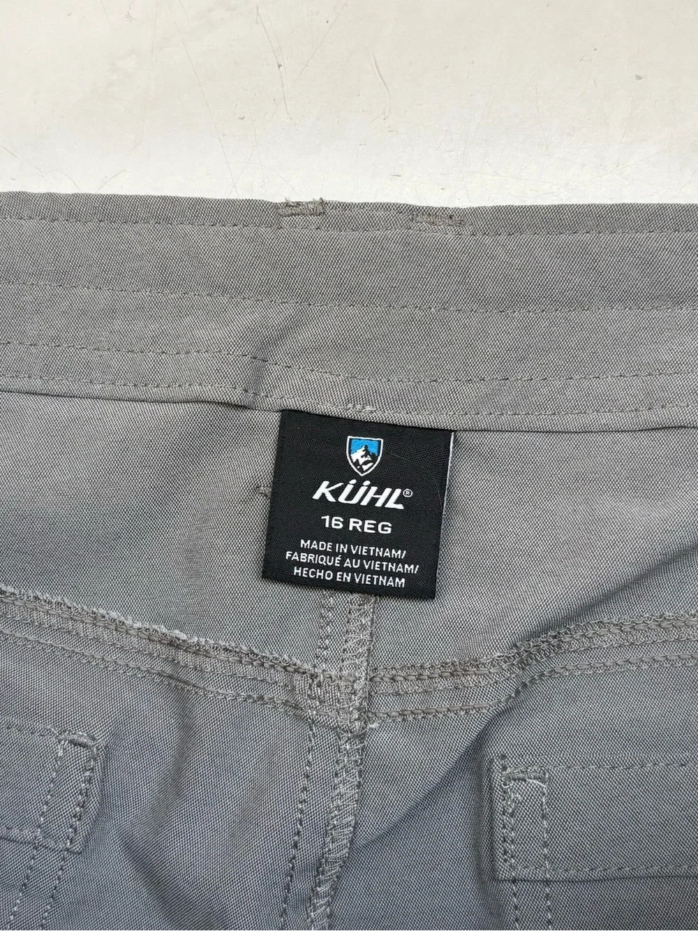 KUHL Women’s 16 Gray Trekr Pants Hiking Outdoor Travel Camping Neutral - Picture 5 of 8